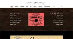 Desktop Screenshot of lumbercityhardware.com
